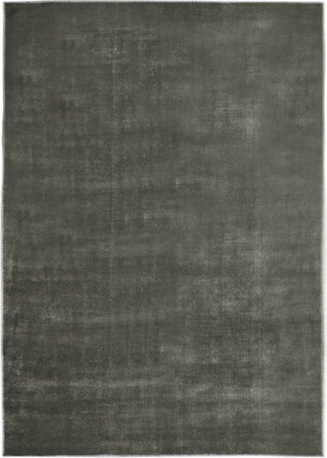 vidaXL -Vloerkleed-wasbaar-opvouwbaar-160x230-cm-polyester-taupe