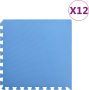 VidaXL -Vloermatten-12-st-4 32-㎡-EVA-schuim-blauw - Thumbnail 2