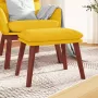 VidaXL Voetenbank 45x29 5x39 Cm Stof Mosterdgeel - Thumbnail 2