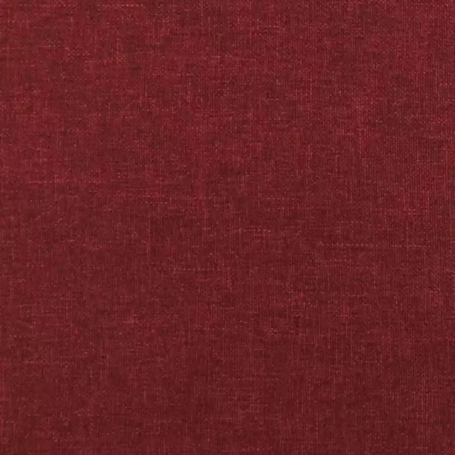 VidaXL -Voetenbank-45x29 5x35-cm-stof-wijnrood