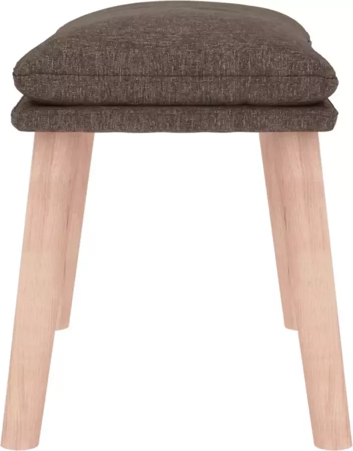 VidaXL -Voetenbank-45x29 5x35-cm-stof-taupe - Foto 6