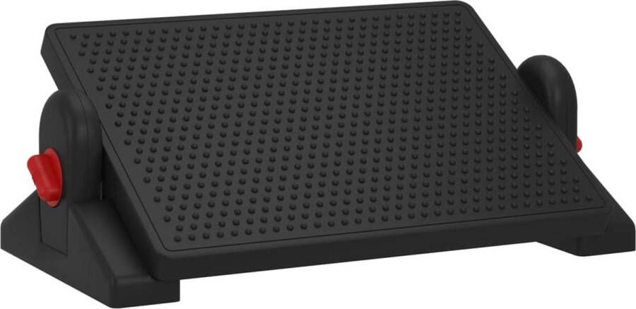 VidaXL -Voetensteun-50x30 5x17-cm-zwart