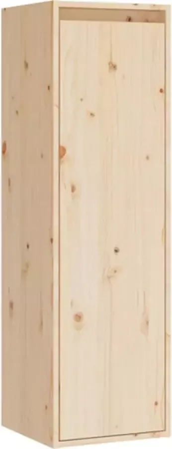 VidaXL Prolenta Premium Wandkast 30x30x100 cm massief grenenhout - Foto 2