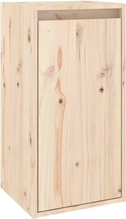 VIDAXL Wandkast 30x30x60 cm massief grenenhout - Foto 4