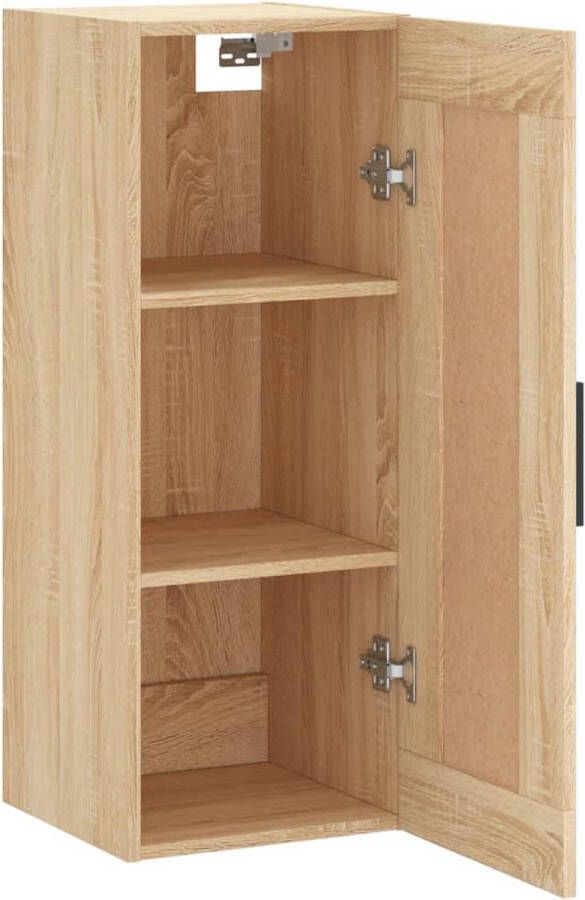 VidaXL -Wandkast-34 5x34x90-cm-bewerkt-hout-sonoma-eikenkleurig - Foto 4