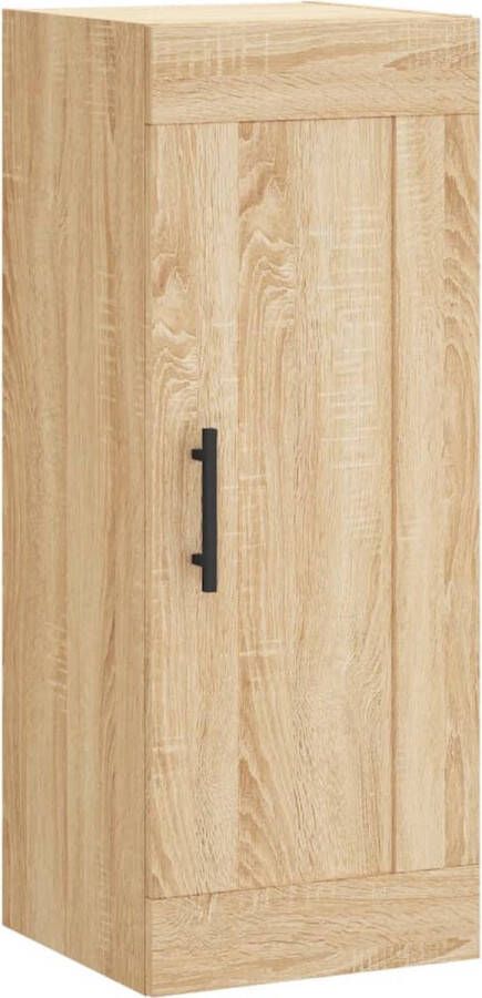VidaXL -Wandkast-34 5x34x90-cm-bewerkt-hout-sonoma-eikenkleurig - Foto 3