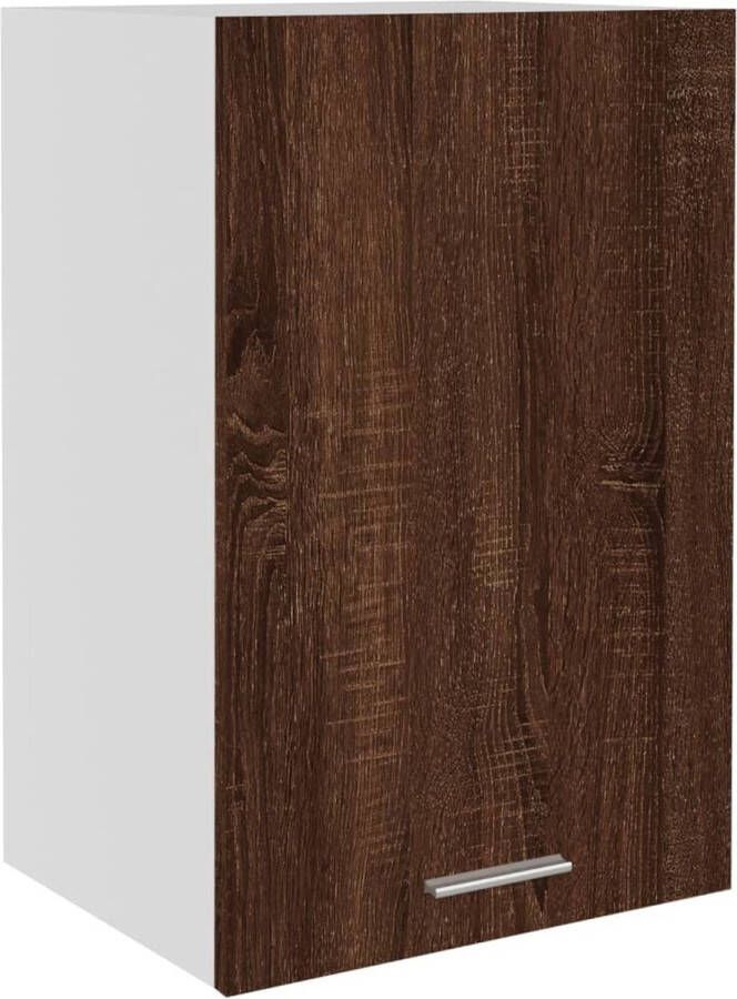 VidaXL -Wandkast-39 5x31x60-cm-bewerkt-hout-bruineikenkleurig - Foto 3