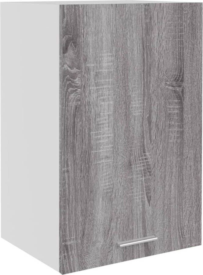 VidaXL -Wandkast-39 5x31x60-cm-bewerkt-hout-grijs-sonoma-eikenkleurig