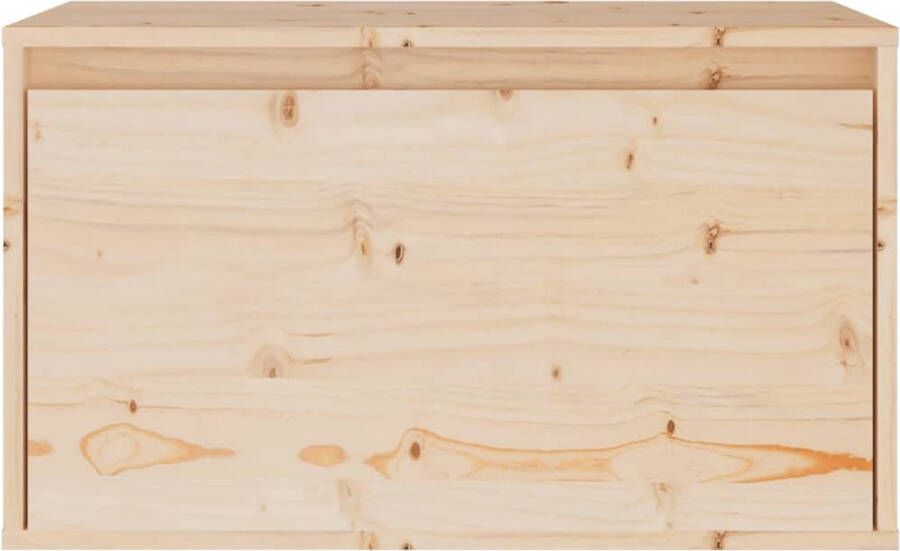 VIDAXL Wandkast 60x30x35 cm massief grenenhout - Foto 4