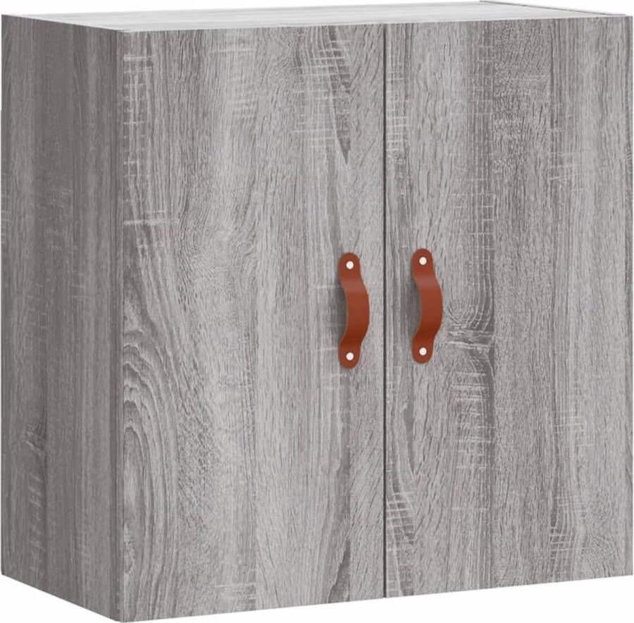 Prolenta Premium INFIORI Wandkast 60x31x60 cm bewerkt hout grijs sonoma eikenkleurig - Foto 2
