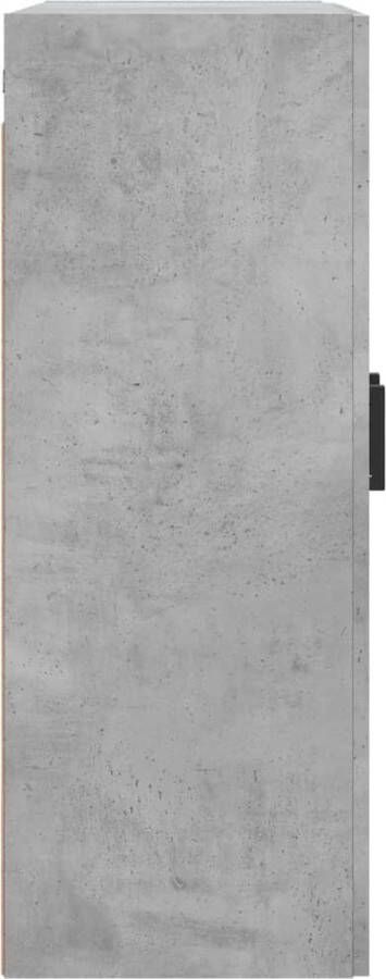 VidaXL -Wandkast-69 5x34x90-cm-bewerkt-hout-betongrijs - Foto 6