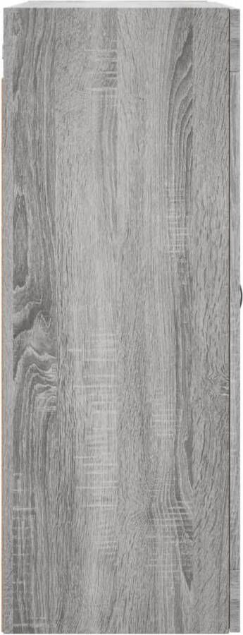 VidaXL -Wandkast-69 5x34x90-cm-bewerkt-hout-grijs-sonoma-eikenkleurig - Foto 3