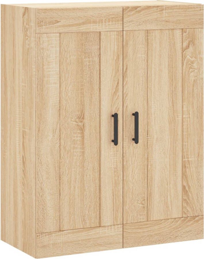 VidaXL -Wandkast-69 5x34x90-cm-bewerkt-hout-sonoma-eikenkleurig - Foto 2