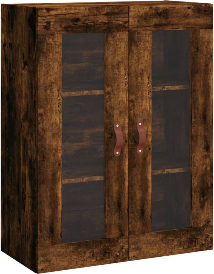 VidaXL -Wandkast-69 5x34x90-cm-gerookt-eikenkleurig - Foto 5