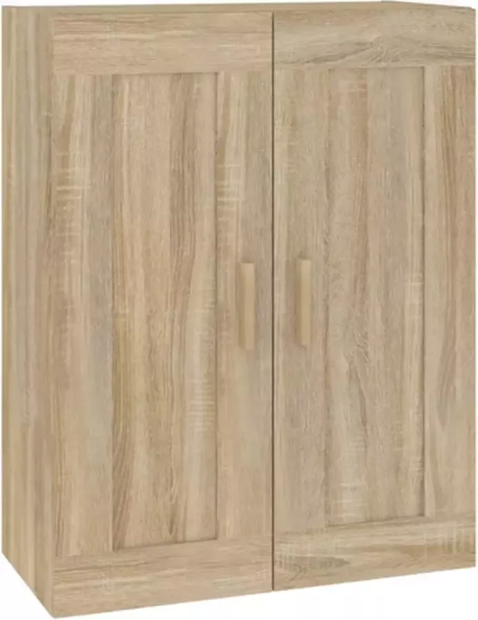 VIDAXL Wandkast 69 5x32 5x90 cm bewerkt hout sonoma eikenkleurig - Foto 5