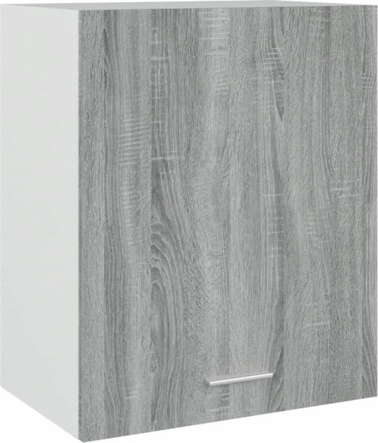 VidaXL Hangkast Lyon 50x31x60 cm bewerkt hout grijs sonoma eikenkleurig