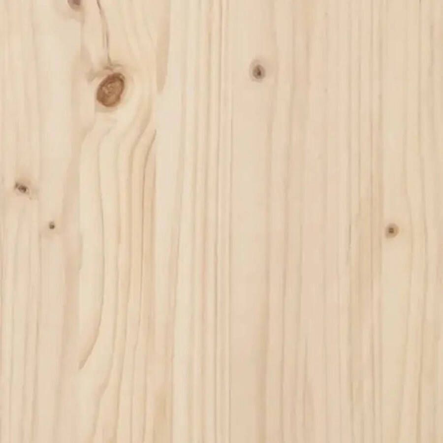 VIDAXL Wandkasten 2 st 45x30x35 cm massief grenenhout - Foto 1