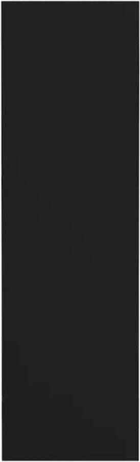 VidaXL -Wandschoenenkasten-2-st-80x18x60-cm-spaanplaat-zwart - Foto 2
