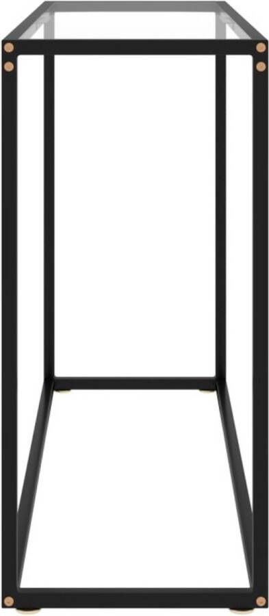 VidaXL -Wandtafel-100x35x75-cm-gehard-glas-transparant - Foto 2