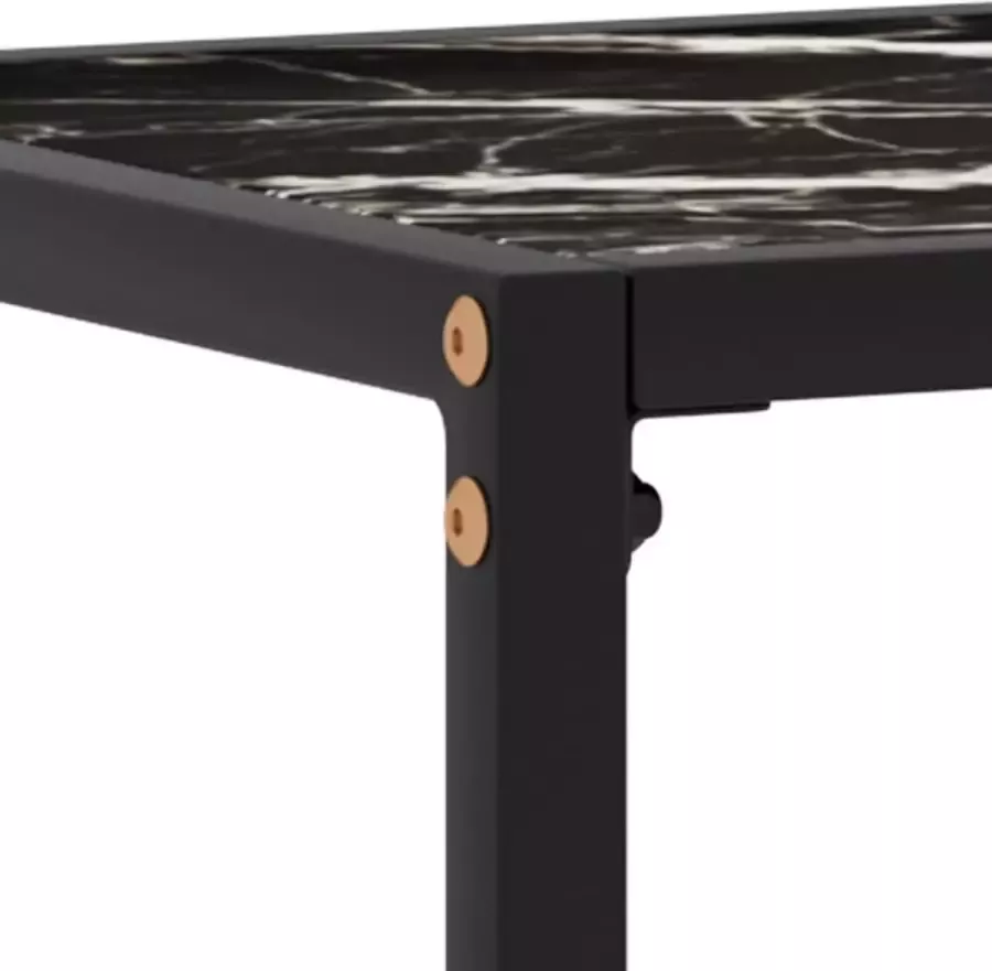 VidaXL -Wandtafel-100x35x75-cm-gehard-glas-zwart