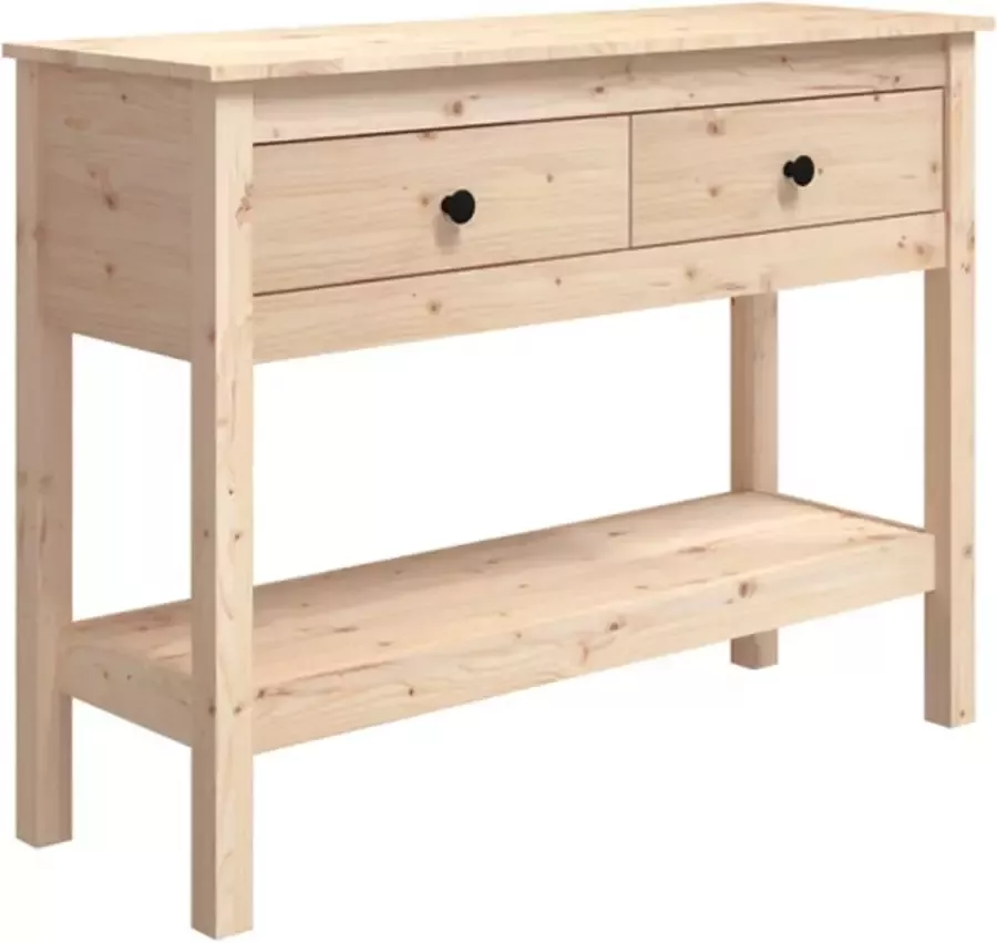 VidaXL -Wandtafel-100x35x75-cm-massief-grenenhout - Foto 3