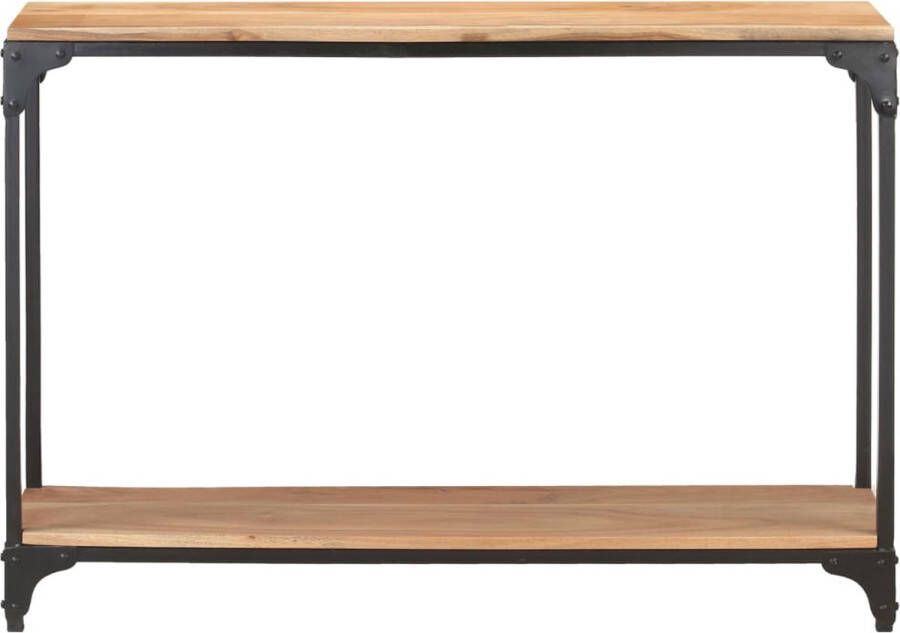 VidaXL -Wandtafel-110x30x75-cm-massief-acaciahout - Foto 2