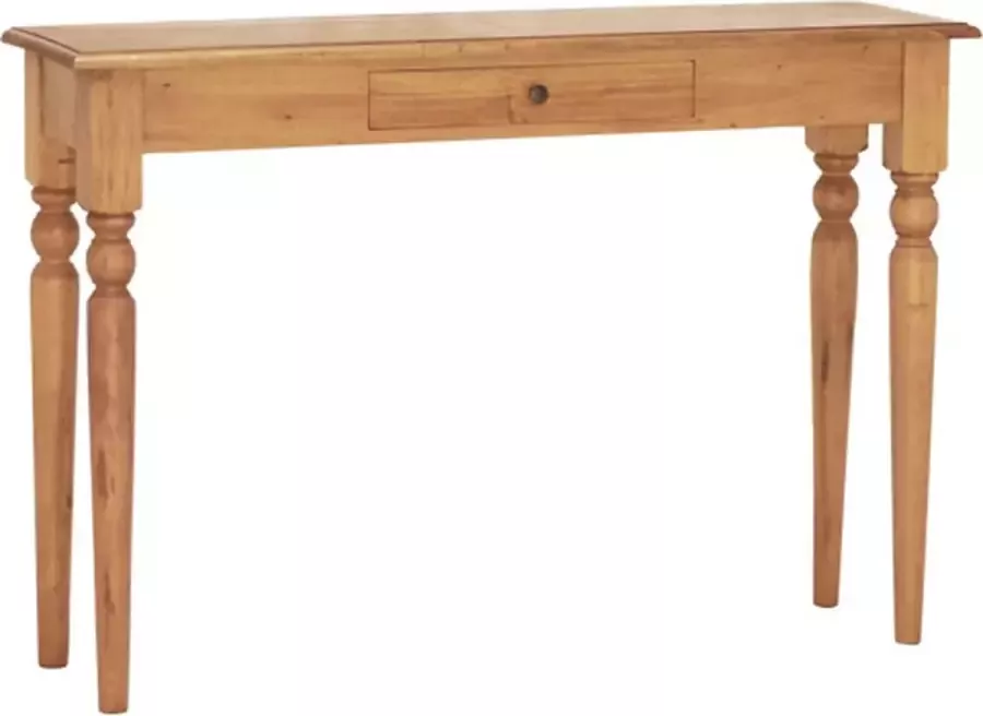 VidaXL -Wandtafel-110x30x75-cm-massief-mahoniehout