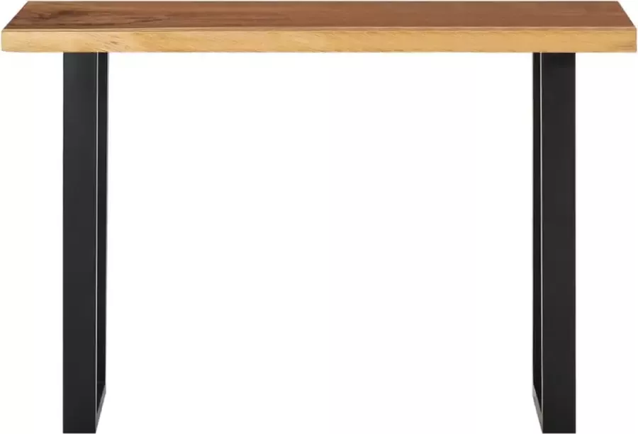 VidaXL -Wandtafel-110x35x75-cm-massief-suarhout - Foto 2