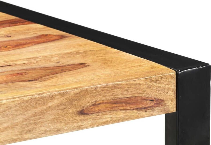 VidaXL -Wandtafel-110x35x76-cm-massief-sheeshamhout - Foto 2