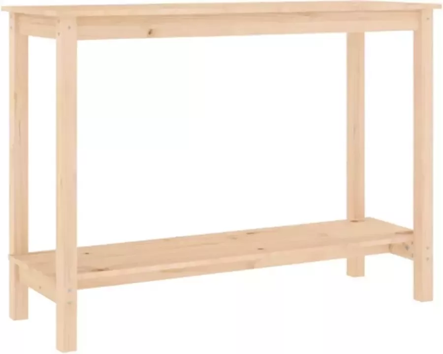 VidaXL -Wandtafel-110x40x80-cm-massief-grenenhout - Foto 2