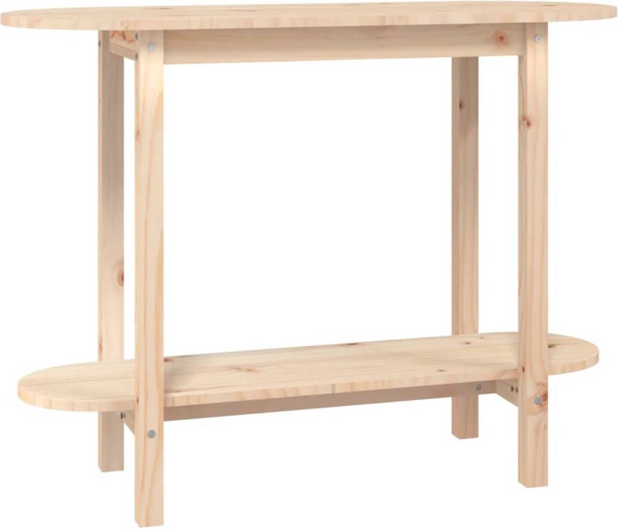 VidaXL -Wandtafel-110x40x80-cm-massief-grenenhout - Foto 3