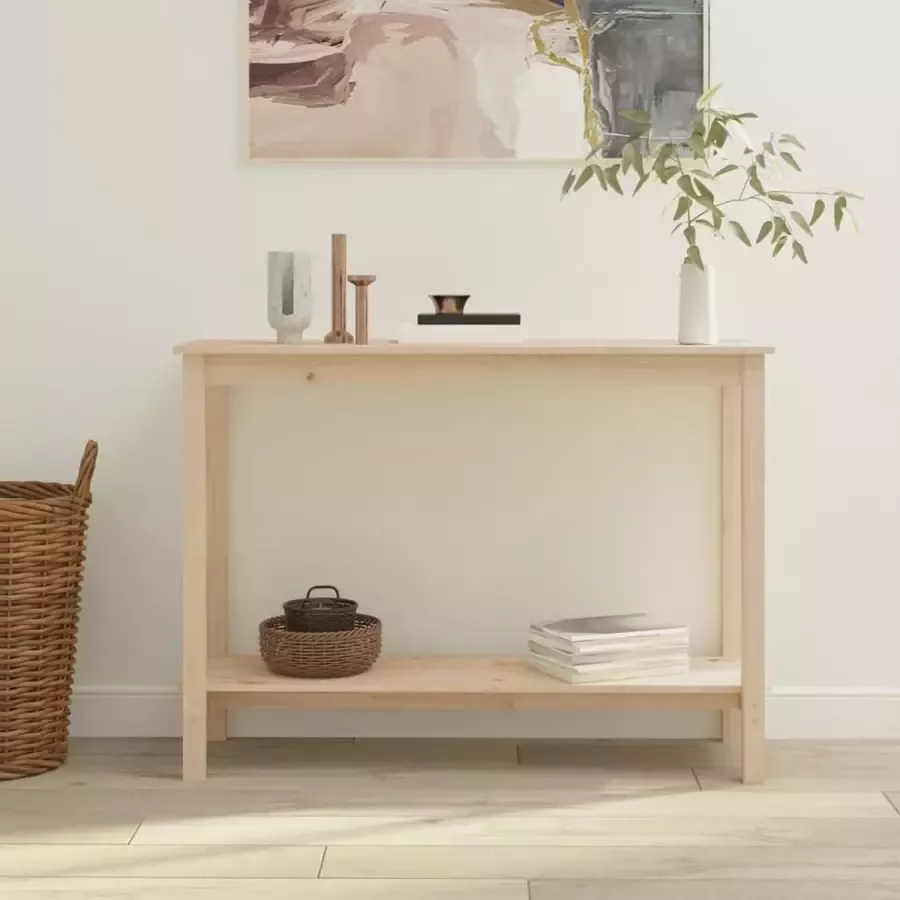 VidaXL -Wandtafel-110x40x80-cm-massief-grenenhout