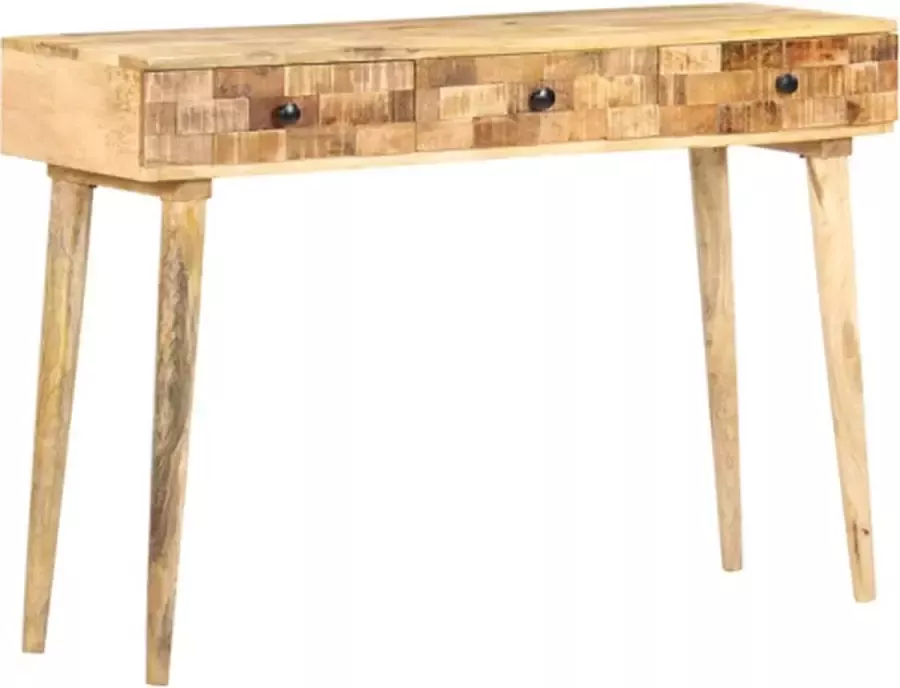 VidaXL Wandtafel 115x35x76 cm massief mangohout