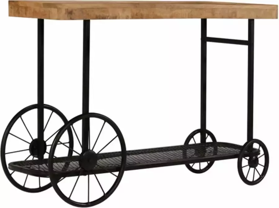 VidaXL -Wandtafel-115x36x76-cm-massief-mangohout