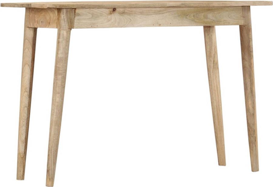 VidaXL -Wandtafel-115x40x75-cm-massief-ruw-mangohout