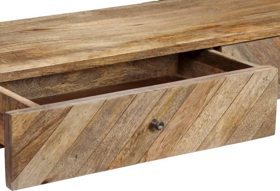VidaXL -Wandtafel-118x30x80-cm-massief-mangohout