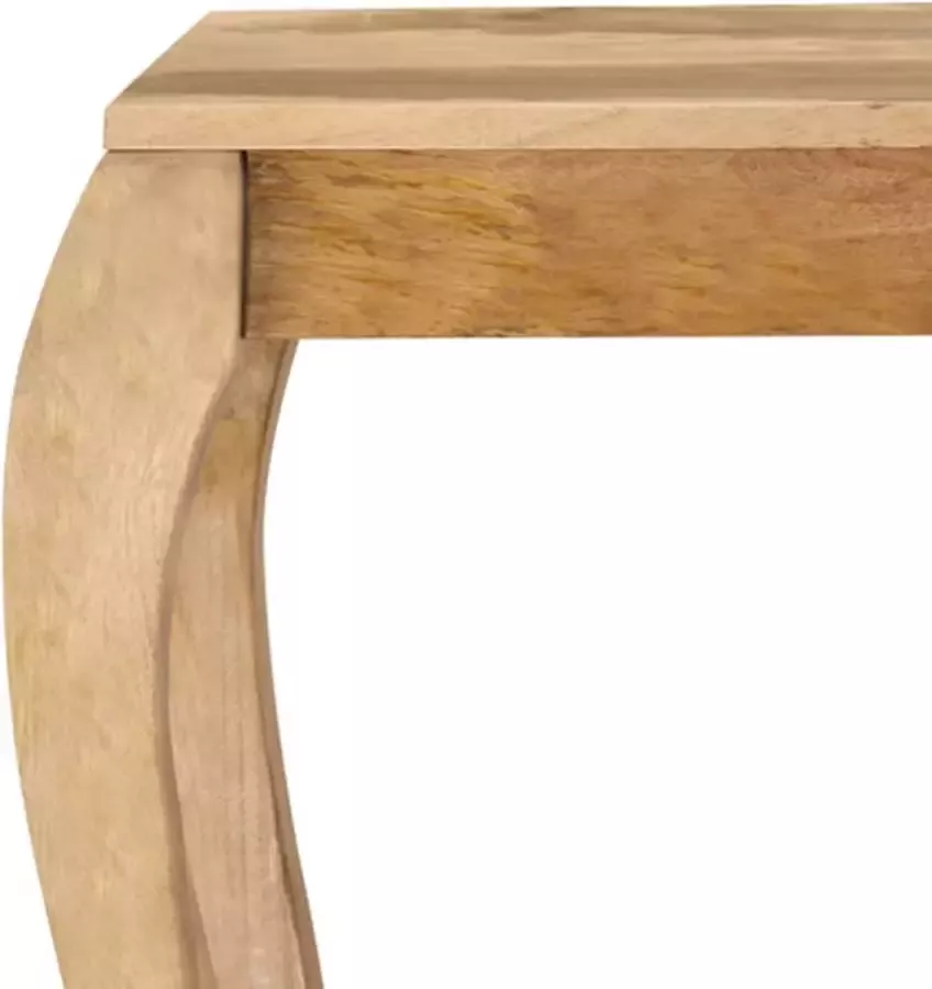 VIDAXL Wandtafel 118x38x76 cm massief mangohout - Foto 2