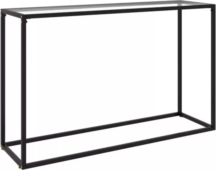 VidaXL -Wandtafel-120x35x75-cm-gehard-glas-transparant