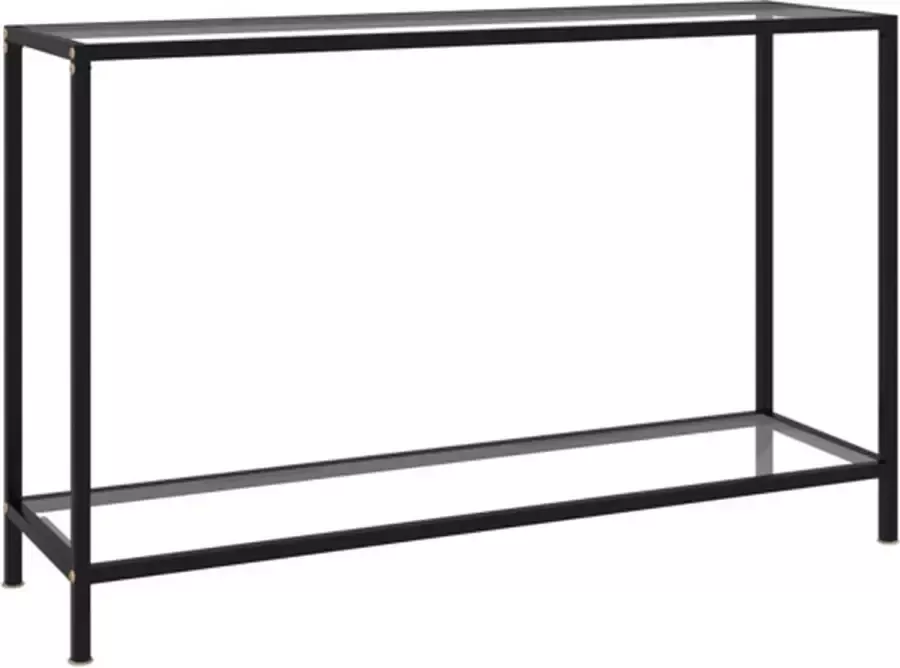 VidaXL -Wandtafel-120x35x75-cm-gehard-glas-transparant