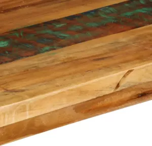 VidaXL Wandtafel 120x35x76 cm massief gerecycled hout