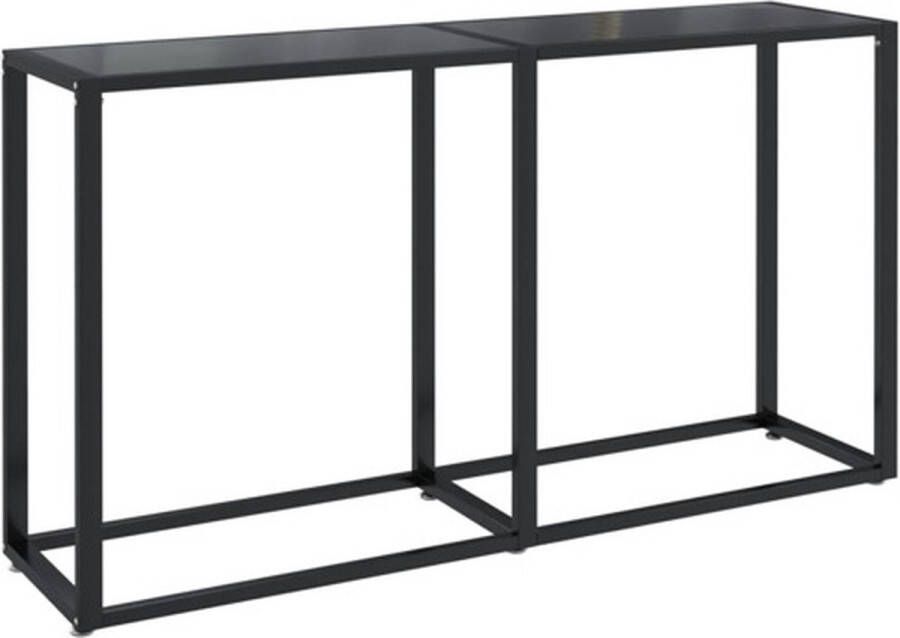 VidaXL -Wandtafel-140x35x75 5-cm-gehard-glas-zwart - Foto 2