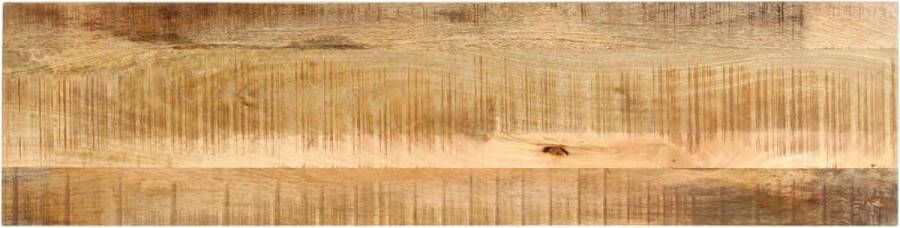 VidaXL -Wandtafel-140x35x76-cm-massief-ruw-mangohout - Foto 3