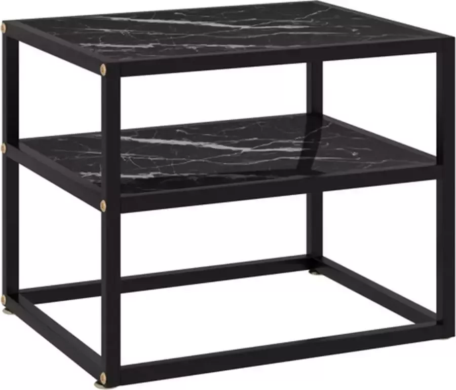 VidaXL -Wandtafel-50x40x40-cm-gehard-glas-zwart - Foto 3