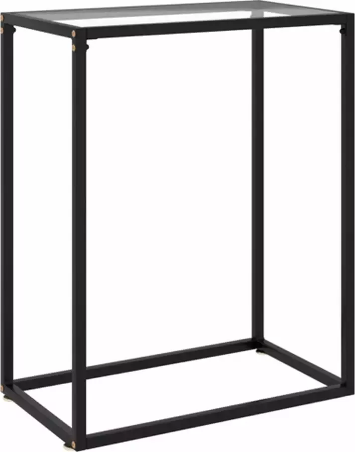 VidaXL -Wandtafel-60x35x75-cm-gehard-glas-transparant