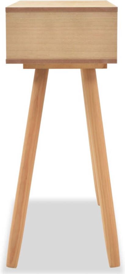 VidaXL -Wandtafel-80x30x72-cm-massief-grenenhout-bruin - Foto 3