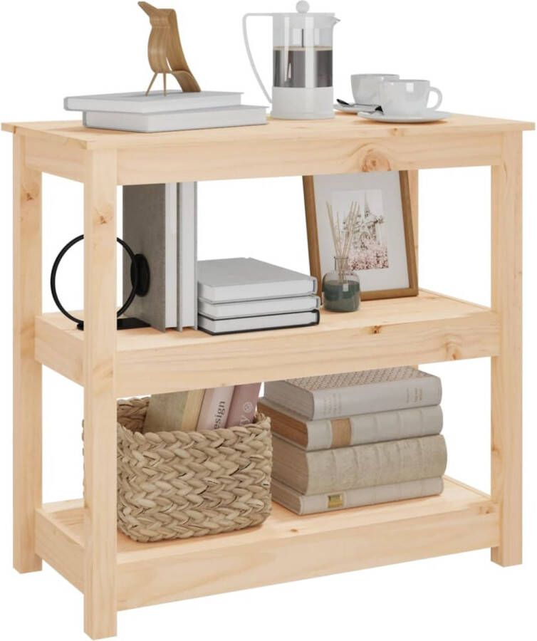 VidaXL -Wandtafel-80x40x74-cm-massief-grenenhout - Foto 2