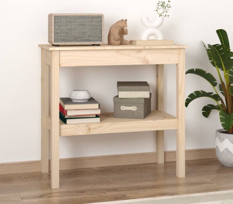 VidaXL -Wandtafel-80x40x75-cm-massief-grenenhout - Foto 3