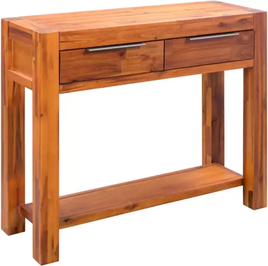 VidaXL Wandtafel 86x30x75 cm massief acaciahout