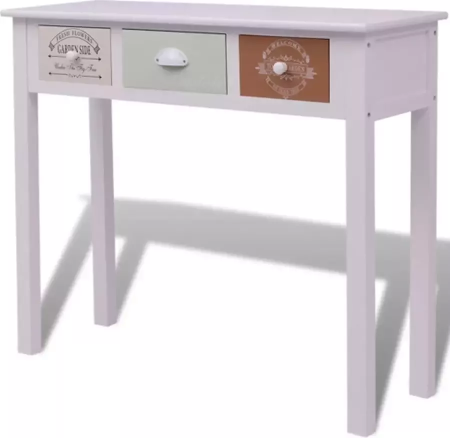 VidaXL -Wandtafel-Franse-stijl-hout - Foto 3