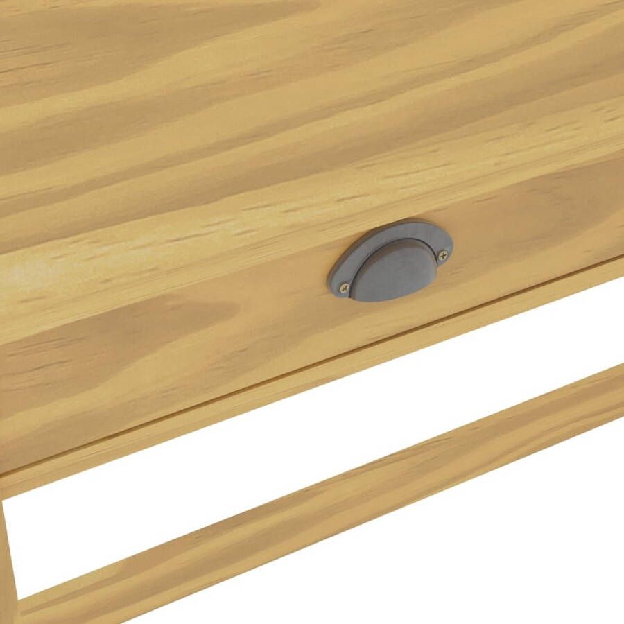 VidaXL Wandtafel Hill Range met 2 lades 110x45x74 cm grenenhout - Foto 2